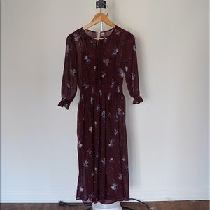 H & M long sleeve dress